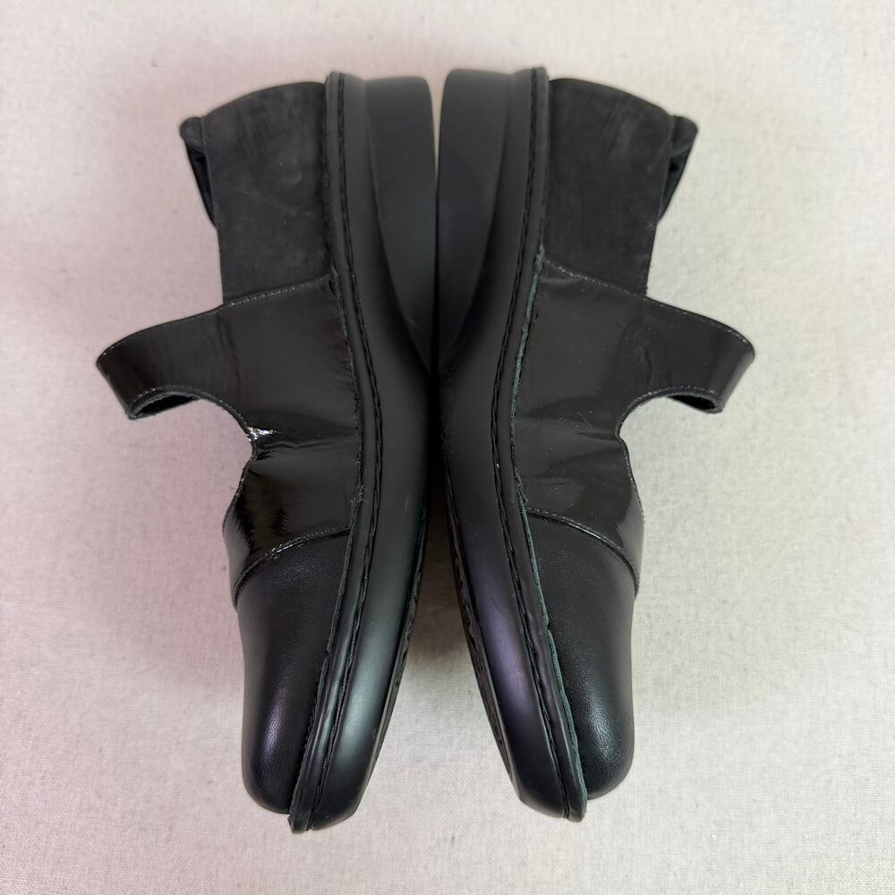 Naot Rhythm Mary Janes Women's EU 42 US 11 Black Leather Comfort Lagenlook Hygge - Picture 8 of 15